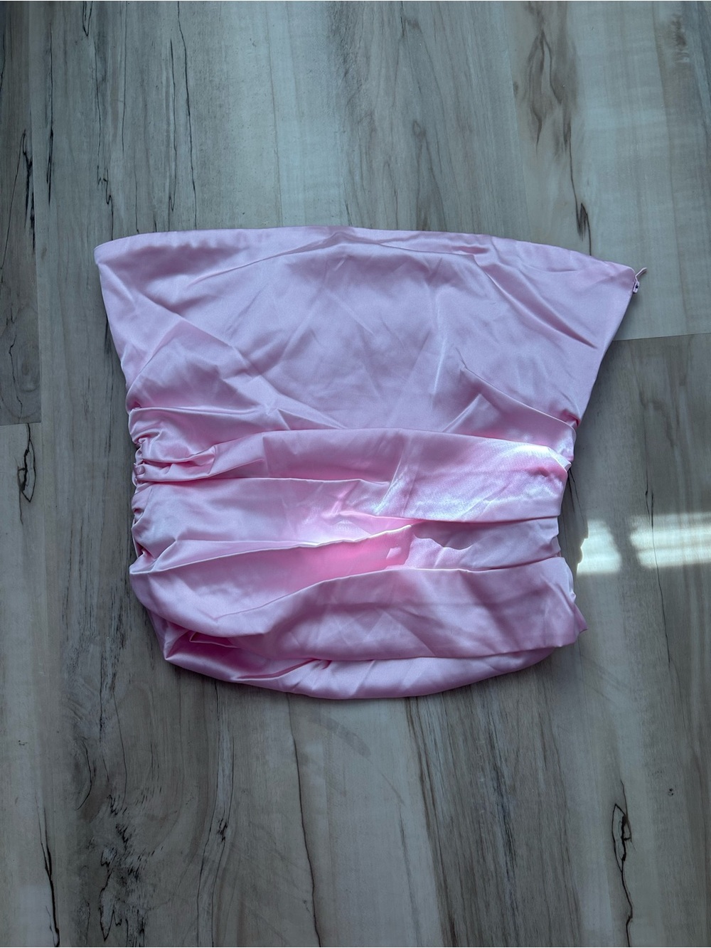 NWT beginning boutique satin tube top